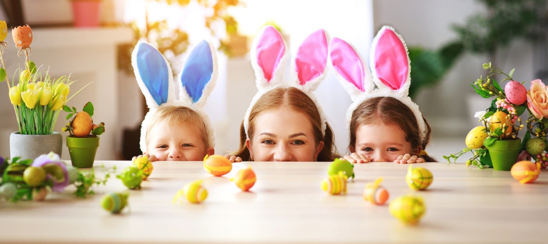 Easter With Braces: Treats and Games for the Whole Family, Kids with bunny ears